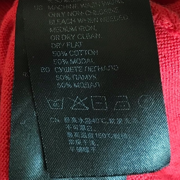 H&M Red Pink Short Sleeve Top - Picture 9 of 10